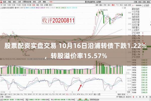 股票配资实盘交易 10月16日沿浦转债下跌1.22%，转股溢价率15.57%