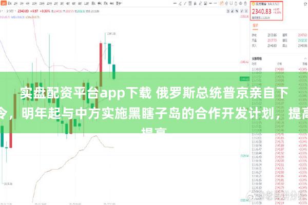 实盘配资平台app下载 俄罗斯总统普京亲自下令，明年起与中方实施黑瞎子岛的合作开发计划，提高