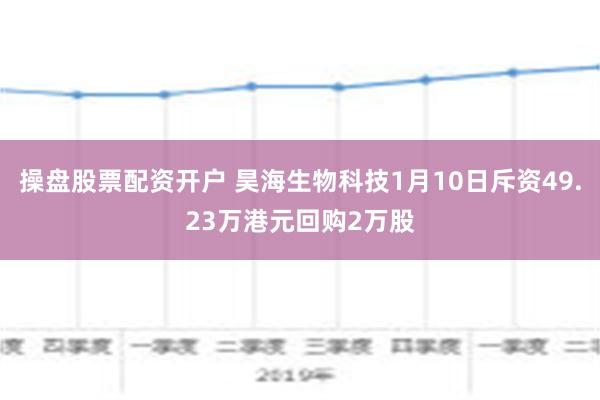 操盘股票配资开户 昊海生物科技1月10日斥资49.23万港元回购2万股